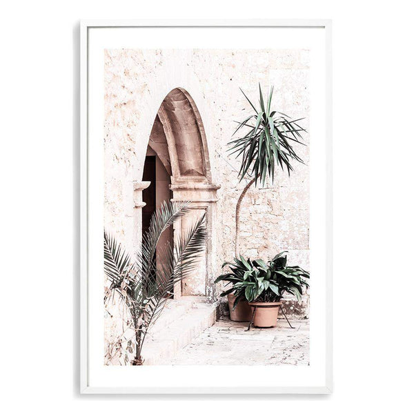 Tuscan Arch-The Paper Tree-arch,architecture,boho,cafe,italian,italy,neutral,peach,portrait,premium art print,romantic,tan,tuscan,tuscany,wall art,Wall_Art,Wall_Art_Prints