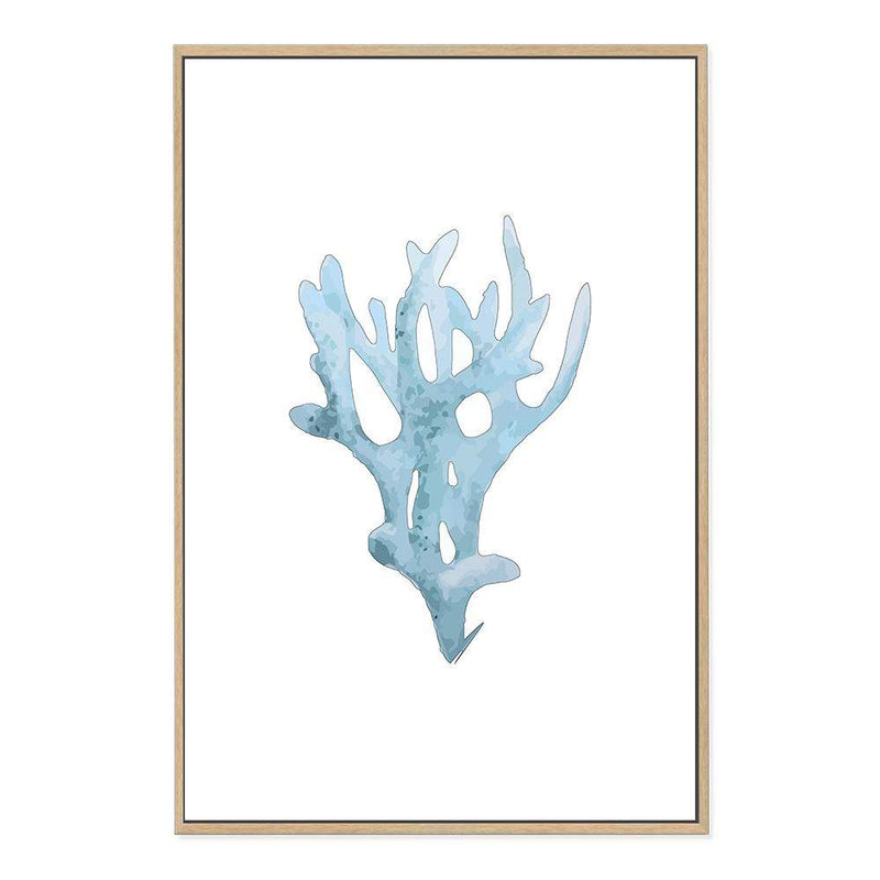 Blue Coral III-The Paper Tree-Art_Prints,Artwork,BEACH,blue,blue coral,coastal,COASTAL ART,coral,Designer,HAMPTONS,portrait,premium art print,wall art,Wall_Art,Wall_Art_Prints