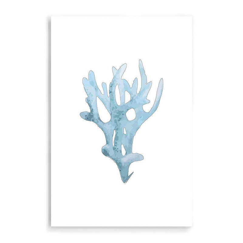 Blue Coral III-The Paper Tree-Art_Prints,Artwork,BEACH,blue,blue coral,coastal,COASTAL ART,coral,Designer,HAMPTONS,portrait,premium art print,wall art,Wall_Art,Wall_Art_Prints