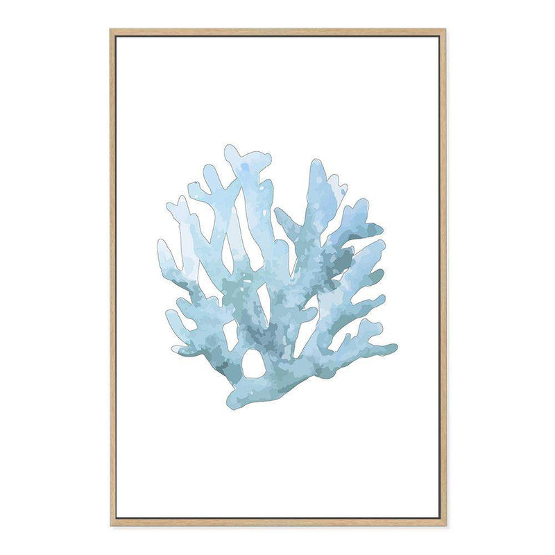 Blue Coral II-The Paper Tree-Art_Prints,Artwork,BEACH,blue,blue coral,coastal,COASTAL ART,coral,Designer,HAMPTONS,portrait,premium art print,wall art,Wall_Art,Wall_Art_Prints