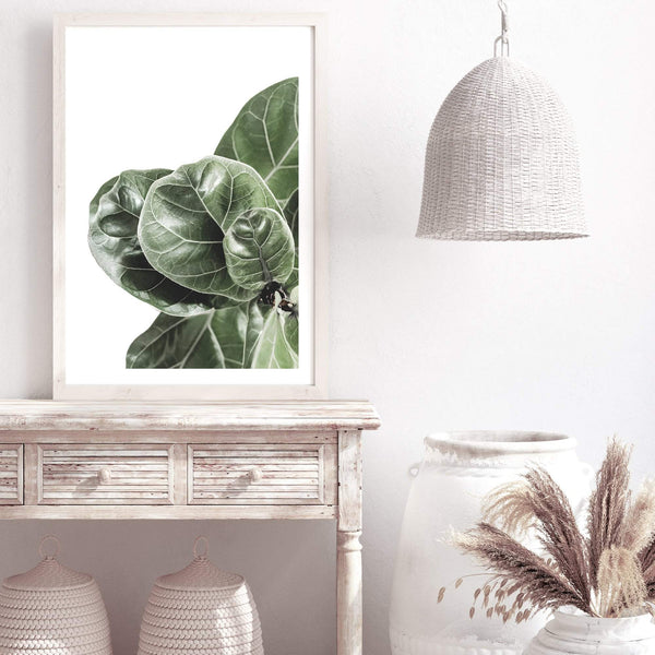 Fiddle Leaf Fig-The Paper Tree-africa,african,botanical,fiddle fig,fiddle leaf fig,fig,fig leaf,fig leaves,green,leaf,leaves,portrait,premium art print,wall art,Wall_Art,Wall_Art_Prints