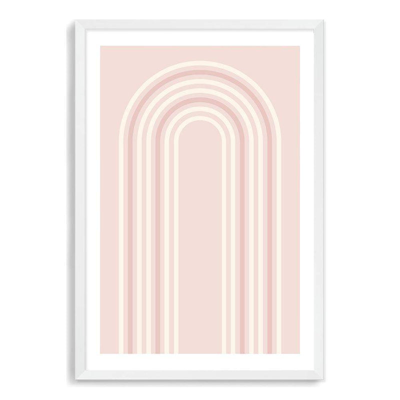 Blush Boho Rainbow-The Paper Tree-blush,boho,earthy,exclusive,floral,flower,neutral,original,peach,pink,portrait,premium art print,scandi,scandi floral,scandi flower,wall art,Wall_Art,Wall_Art_Prints