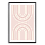 Blush Boho Rainbows-The Paper Tree-blush,boho,earthy,exclusive,floral,flower,neutral,original,peach,pink,portrait,premium art print,scandi,scandi floral,scandi flower,wall art,Wall_Art,Wall_Art_Prints