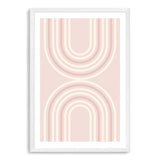 Blush Boho Rainbows-The Paper Tree-blush,boho,earthy,exclusive,floral,flower,neutral,original,peach,pink,portrait,premium art print,scandi,scandi floral,scandi flower,wall art,Wall_Art,Wall_Art_Prints