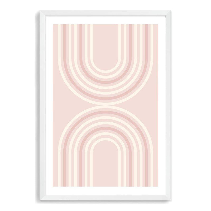 Blush Boho Rainbows-The Paper Tree-blush,boho,earthy,exclusive,floral,flower,neutral,original,peach,pink,portrait,premium art print,scandi,scandi floral,scandi flower,wall art,Wall_Art,Wall_Art_Prints