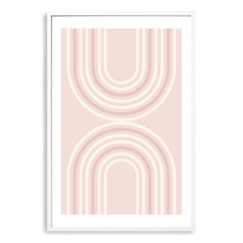 Blush Boho Rainbows-The Paper Tree-blush,boho,earthy,exclusive,floral,flower,neutral,original,peach,pink,portrait,premium art print,scandi,scandi floral,scandi flower,wall art,Wall_Art,Wall_Art_Prints