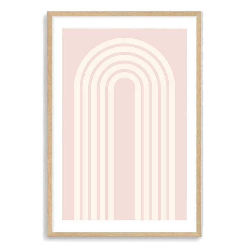 Blush Boho Rainbow Arch-The Paper Tree-blush,boho,earthy,exclusive,floral,flower,neutral,original,peach,pink,portrait,premium art print,scandi,scandi floral,scandi flower,wall art,Wall_Art,Wall_Art_Prints