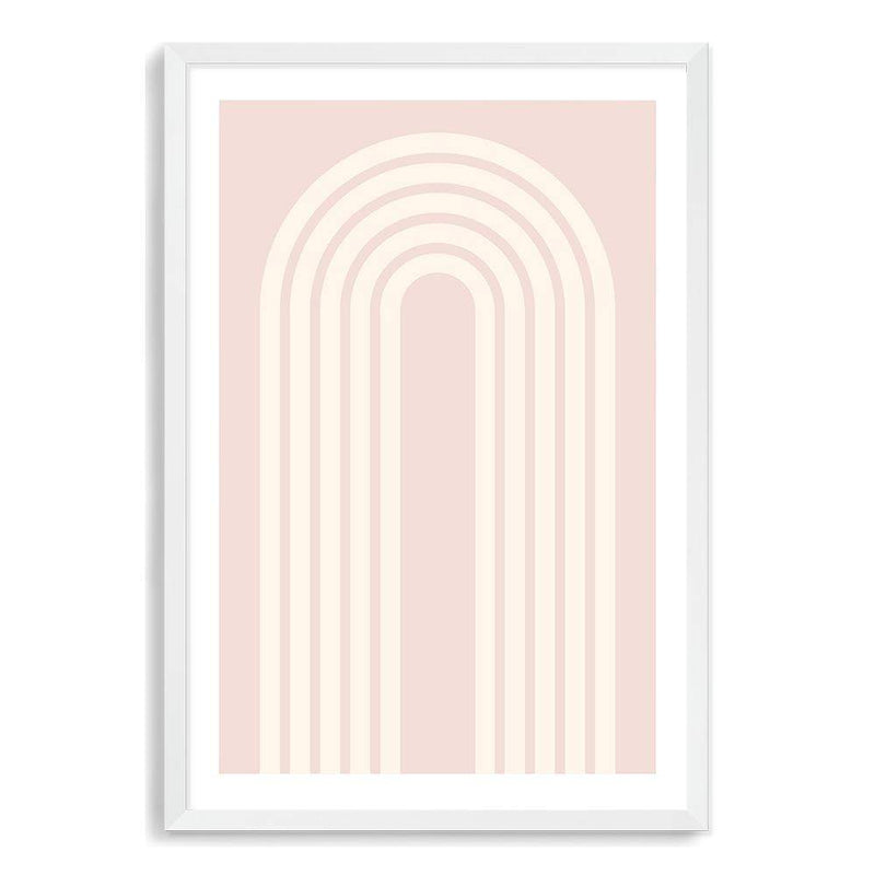 Blush Boho Rainbow Arch-The Paper Tree-blush,boho,earthy,exclusive,floral,flower,neutral,original,peach,pink,portrait,premium art print,scandi,scandi floral,scandi flower,wall art,Wall_Art,Wall_Art_Prints