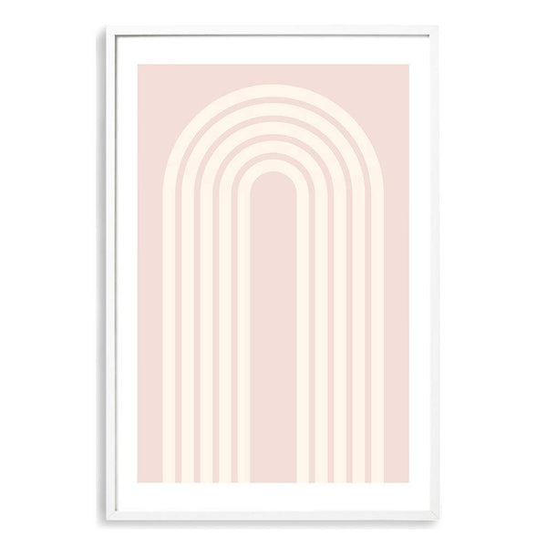 Blush Boho Rainbow Arch-The Paper Tree-blush,boho,earthy,exclusive,floral,flower,neutral,original,peach,pink,portrait,premium art print,scandi,scandi floral,scandi flower,wall art,Wall_Art,Wall_Art_Prints