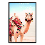 Boho Desert Camel-The Paper Tree-Art_Prints,Artwork,BOHEMIAN,BOHO,burnt orange,camel,COLOURFUL,desert,Designer,horizon,moroccan,morocco,orange,portrait,premium art print,SETS,TAN,VIBRANT,wall art,Wall_Art,Wall_Art_Prints