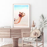 Boho Desert Camel II-The Paper Tree-Art_Prints,Artwork,bohemian,BOHO,burnt orange,camel,COLOURFUL,desert,Designer,horizon,moroccan,morocco,orange,portrait,premium art print,SET,TAN,VIBRANT,wall art,Wall_Art,Wall_Art_Prints