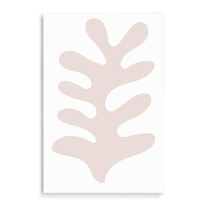 Neutral Beige Abstract Shape-The Paper Tree-abstract,beige,blush,boho,hamptons,henri matisse,Matisse,modern,neutral,nu bleu,organic shape,portrait,premium art print,shape,wall art,Wall_Art,Wall_Art_Prints