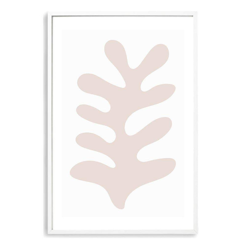 Neutral Beige Abstract Shape-The Paper Tree-abstract,beige,blush,boho,hamptons,henri matisse,Matisse,modern,neutral,nu bleu,organic shape,portrait,premium art print,shape,wall art,Wall_Art,Wall_Art_Prints