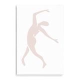 Neutral Beige Dancer-The Paper Tree-abstract,beige,blue dancer,blush,boho,hamptons,henri matisse,Matisse,modern,neutral,nu bleu,organic shape,portrait,premium art print,shape,wall art,Wall_Art,Wall_Art_Prints