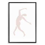 Neutral Beige Dancer-The Paper Tree-abstract,beige,blue dancer,blush,boho,hamptons,henri matisse,Matisse,modern,neutral,nu bleu,organic shape,portrait,premium art print,shape,wall art,Wall_Art,Wall_Art_Prints