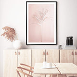 Blush Boho Palm Leaf-The Paper Tree-blush,bohemian,boho,dried,dried palm,earthy,neutral,original,palm frond,palm leaf,peach,pink,portrait,premium art print,scandi,wall art,Wall_Art,Wall_Art_Prints