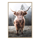 Humphry The Highland Cow-The Paper Tree-Artwork,bohemian,boho,highland bull,highland cattle,highland cow,nature,portrait,premium art print,TAN,wall art,Wall_Art,Wall_Art_Prints