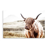 Hamish The Highland Cow-The Paper Tree-bull,cattle,cow,highland,highland bull,highland cattle,highland cow,landscape,nature,premium art print,TAN,wall art,Wall_Art,Wall_Art_Prints