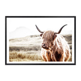 Hamish The Highland Cow-The Paper Tree-bull,cattle,cow,highland,highland bull,highland cattle,highland cow,landscape,nature,premium art print,TAN,wall art,Wall_Art,Wall_Art_Prints