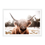 Hudson The Highland Cow-The Paper Tree-animal,boho,bull,cattle,cow,highland bull,highland cattle,highland cow,hudson,landscape,nature,premium art print,TAN,wall art,Wall_Art,Wall_Art_Prints