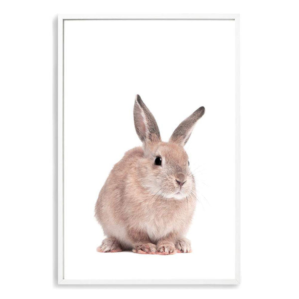 Baby Bunny Rabbit-The Paper Tree-animal,Artwork,baby,bunny,cute,kids room,kids wall art,neutral,nursery,nursery decor,portrait,premium art print,rabbit,wall art,Wall_Art,Wall_Art_Prints