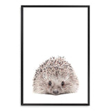 Baby Hedgehog-The Paper Tree-animal,Artwork,baby,cute,hedgehog,kids room,kids wall art,neutral,nursery,nursery decor,portrait,premium art print,wall art,Wall_Art,Wall_Art_Prints