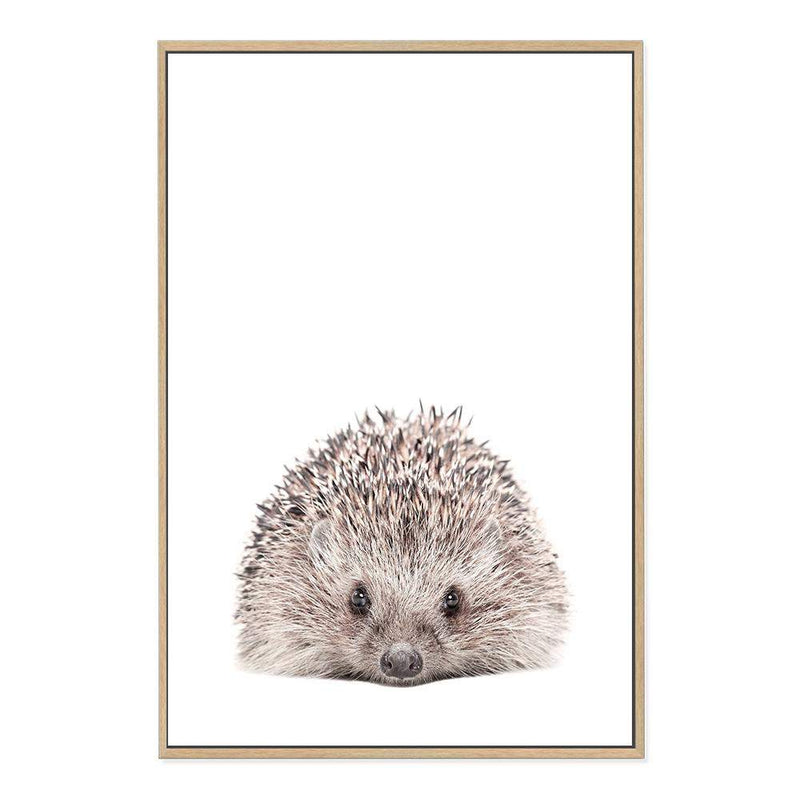 Baby Hedgehog-The Paper Tree-animal,Artwork,baby,cute,hedgehog,kids room,kids wall art,neutral,nursery,nursery decor,portrait,premium art print,wall art,Wall_Art,Wall_Art_Prints