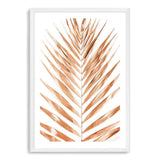 Golden Palm Leaf-The Paper Tree-bohemian,boho,dried,dried palm,gold,golden,neutral,original,palm frond,palm leaf,portrait,premium art print,scandi,wall art,Wall_Art,Wall_Art_Prints