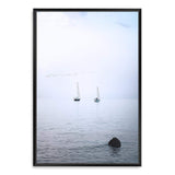 Sailing Boats-The Paper Tree-boat,coast,coastal,hamptons,ocean,portrait,premium art print,ripples,sail,sail boat,sailing,wall art,Wall_Art,Wall_Art_Prints,water,waves