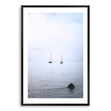 Sailing Boats-The Paper Tree-boat,coast,coastal,hamptons,ocean,portrait,premium art print,ripples,sail,sail boat,sailing,wall art,Wall_Art,Wall_Art_Prints,water,waves