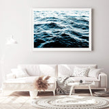 Ocean Waves-The Paper Tree-Art_Prints,BEACH,blue,coastal,COASTAL ART,Designer,hamptons,landscape,ocean,ocean ripples,Ocean surface,Ocean waves,premium art print,ripples,surfers,wall art,Wall_Art,Wall_Art_Prints,water,waves