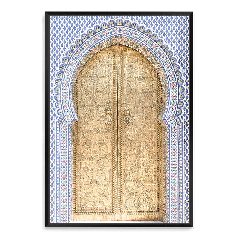 Gold Arch Door | Morocco