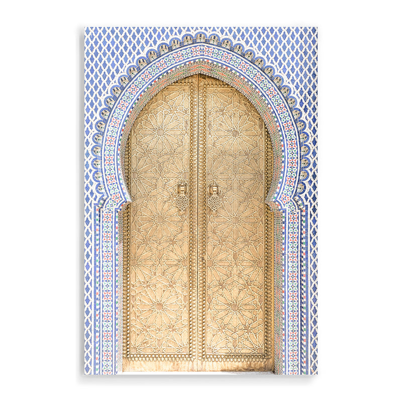 Gold Arch Door | Morocco