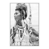 Tribal Woman in White II