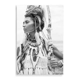 Tribal Woman in White II