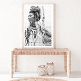 Tribal Woman in White II