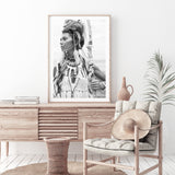 Tribal Woman in White II