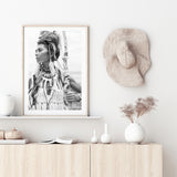 Tribal Woman in White II