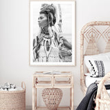 Tribal Woman in White II