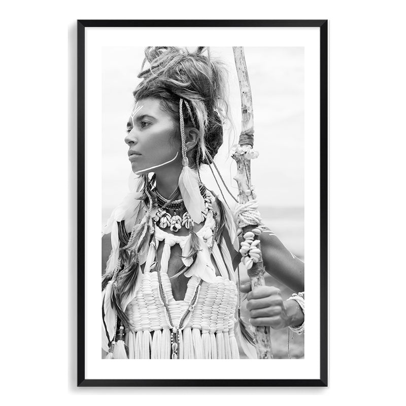 Tribal Woman in White II