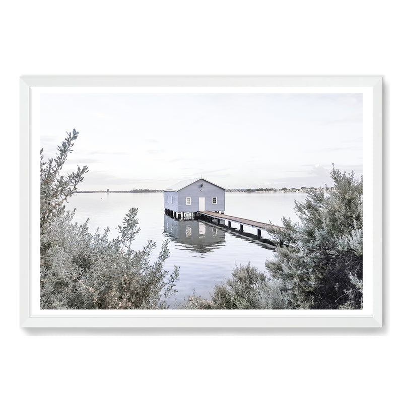 Boat House On The Bay