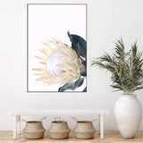 Yellow Protea-The Paper Tree-floral,flower,flowers,portrait,premium art print,protea,protea flower,protea flowers,wall art,Wall_Art,Wall_Art_Prints,yellow,yellow flower