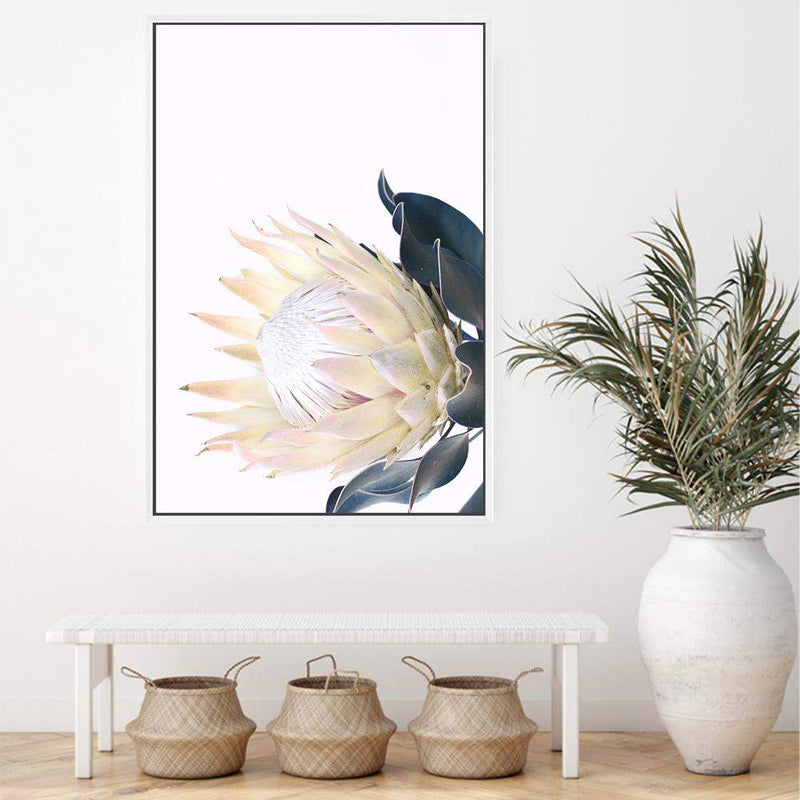 Yellow Protea-The Paper Tree-floral,flower,flowers,portrait,premium art print,protea,protea flower,protea flowers,wall art,Wall_Art,Wall_Art_Prints,yellow,yellow flower