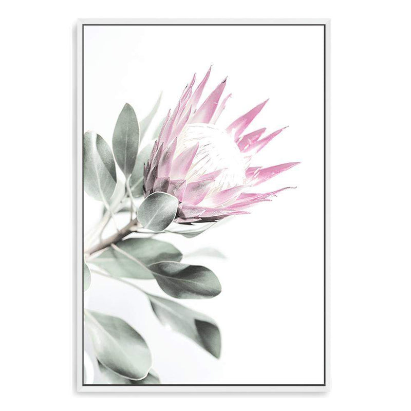 Pink Protea II-The Paper Tree-dusty pink,floral,flower,flowers,pink flower,pink protea,portrait,premium art print,protea,protea flower,protea flowers,wall art,Wall_Art,Wall_Art_Prints