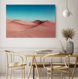 Desert Sand Dunes-The Paper Tree-Art_Prints,Artwork,blue,boho,burnt orange,Californian desert,desert,Designer,horizon,landscape,moroccan,moroccan desert,morocco,orange,premium art print,sand dunes,TAN,wall art,Wall_Art,Wall_Art_Prints