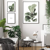 Fiddle Leaf Fig-The Paper Tree-africa,african,botanical,fiddle fig,fiddle leaf fig,fig,fig leaf,fig leaves,green,leaf,leaves,portrait,premium art print,wall art,Wall_Art,Wall_Art_Prints