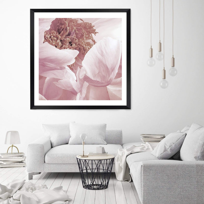 Dusty Pink Peonies Square II-The Paper Tree-Art Print,art prints,Artwork,floral,flower,framed,peonies,peony,pink,premium art print,square,wall art,Wall_Art,Wall_Art_Prints,white